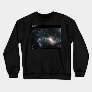 James Webb Space Telescope NGC 1365 Detailed (James Webb/JWST) Crewneck Sweatshirt